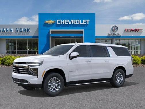 Summit White 2026 Chevrolet Suburban LT