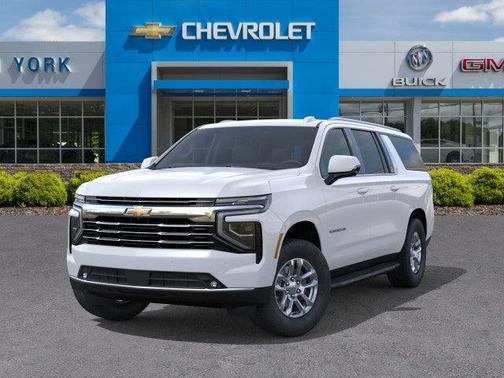 Summit White 2026 Chevrolet Suburban LT