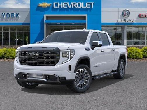 Glacier White Tricoat 2026 GMC Sierra 1500 Denali Ultimate