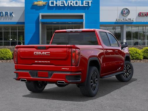 Volcanic Red Tintcoat 2026 GMC Sierra 1500 AT4