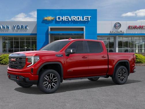 Volcanic Red Tintcoat 2026 GMC Sierra 1500 AT4