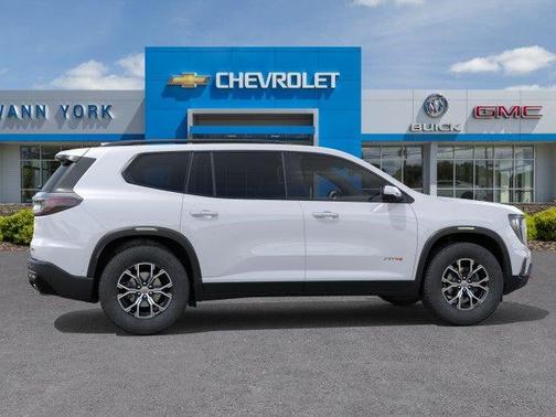Summit White 2026 GMC Acadia AT4 AWD