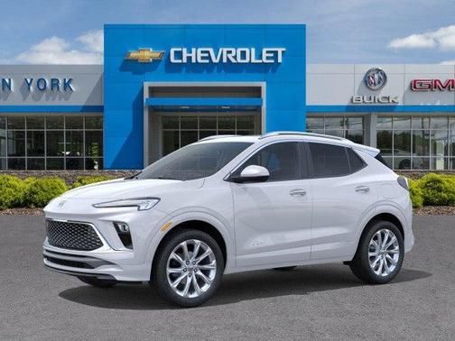 White Frost Tricoat 2026 Buick Encore GX Avenir
