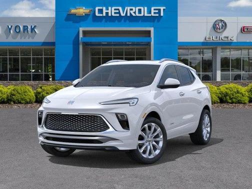 White Frost Tricoat 2026 Buick Encore GX Avenir