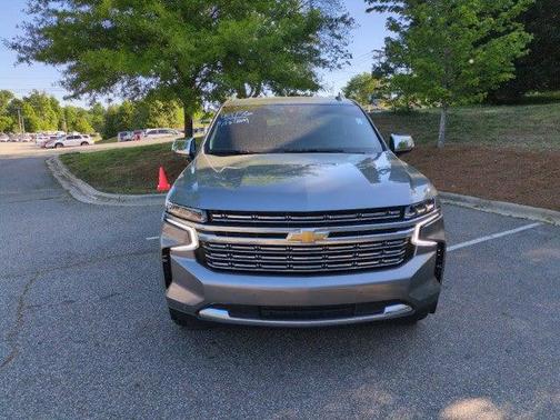 Satin Steel Metallic 2021 Chevrolet Suburban Premier
