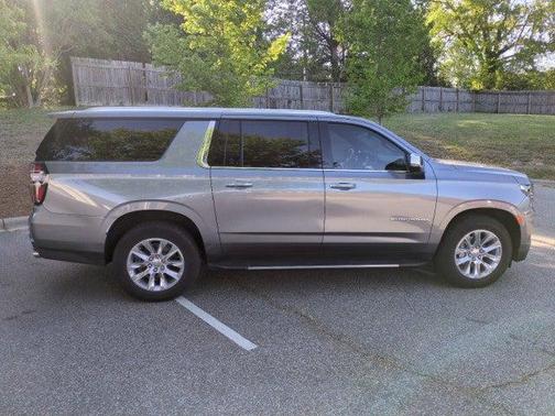 Satin Steel Metallic 2021 Chevrolet Suburban Premier