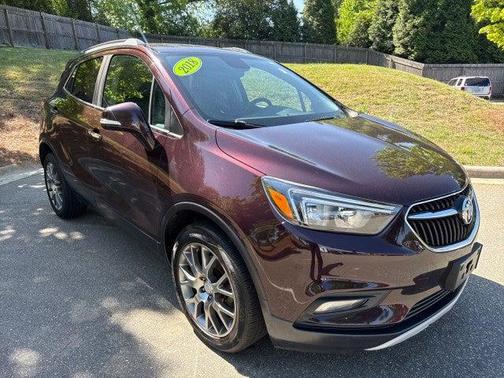 Black Cherry Metallic 2018 Buick Encore Sport Touring