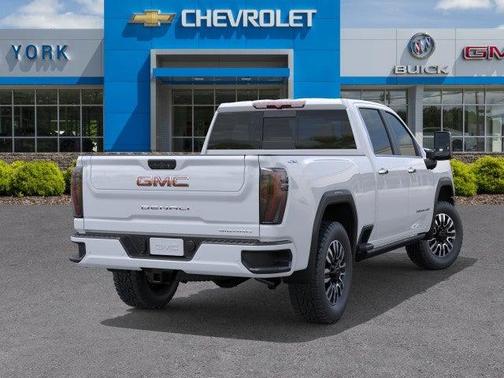 Glacier White Tricoat 2026 GMC Sierra 2500 Denali Ultimate