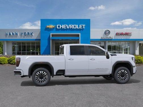 Glacier White Tricoat 2026 GMC Sierra 2500 Denali Ultimate