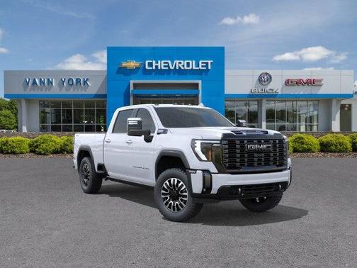 Glacier White Tricoat 2026 GMC Sierra 2500 Denali Ultimate