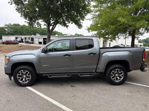 Satin Steel Metallic 2022 GMC Canyon AT4
