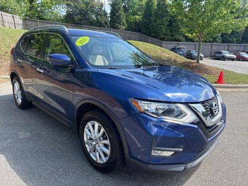 Caspian Blue 2017 Nissan Rogue SV