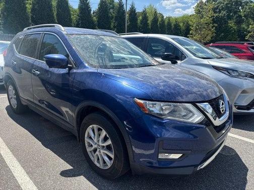 Caspian Blue 2017 Nissan Rogue SV