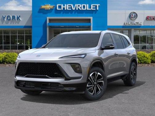 moonstone gray metallic 2026 Buick Enclave Sport Touring