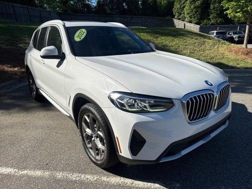 Alpine White 2022 BMW X3 xDrive30i