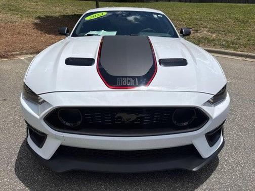 Oxford White 2023 Ford Mustang Mach 1 Fastback