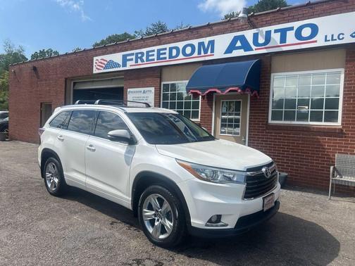 Blizzard Pearl 2016 Toyota Highlander Limited Platinum