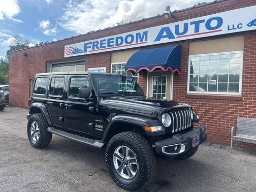 Black 2019 Jeep Wrangler Unlimited Sahara