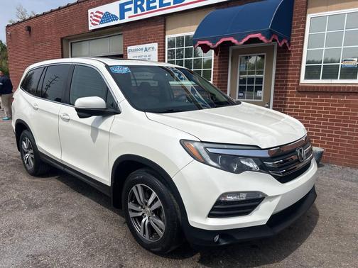 White Diamond Pearl 2018 Honda Pilot EX-L