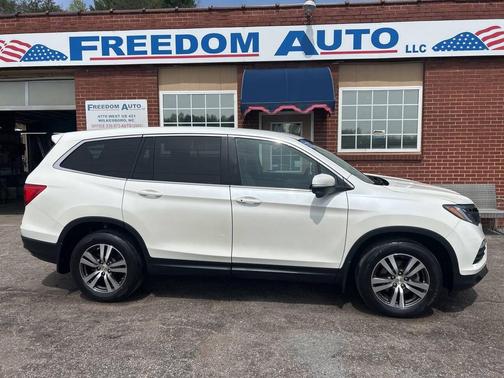 White Diamond Pearl 2018 Honda Pilot EX-L