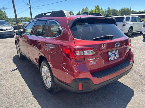 Red 2018 Subaru Outback 2.5i Premium