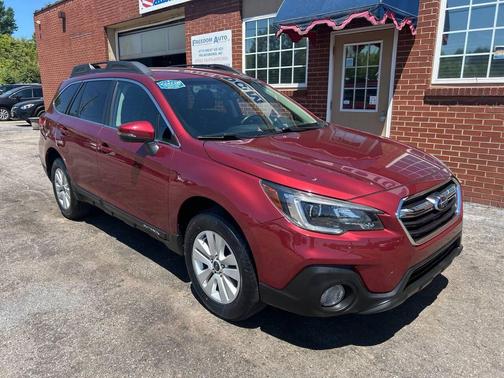 Red 2018 Subaru Outback 2.5i Premium