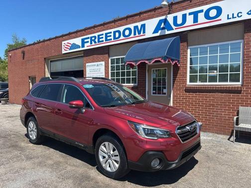 Red 2018 Subaru Outback 2.5i Premium