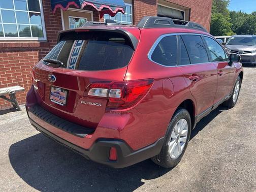 Red 2018 Subaru Outback 2.5i Premium