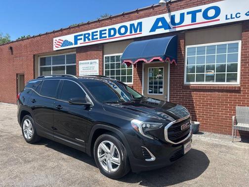 Ebony Twilight Metallic 2018 GMC Terrain SLE
