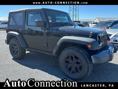 Black Clearcoat 2016 Jeep Wrangler Willys Wheeler