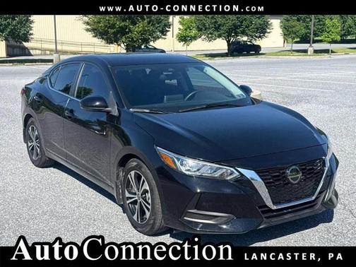 Super Black 2021 Nissan Sentra SV