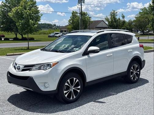 Blizzard Pearl 2015 Toyota RAV4 Limited