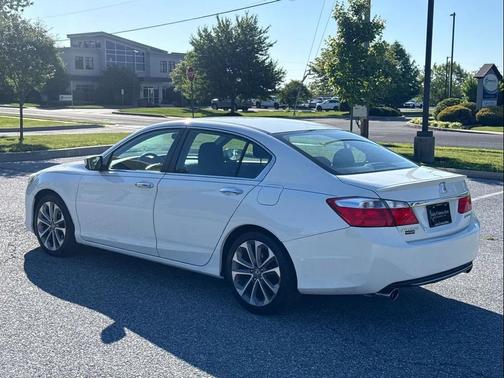 White Orchid Pearl 2014 Honda Accord Sport