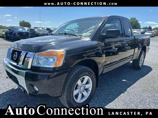Galaxy Black Metallic 2012 Nissan Titan SV
