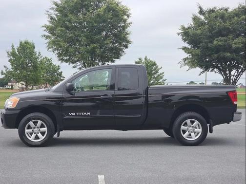 Galaxy Black Metallic 2012 Nissan Titan SV
