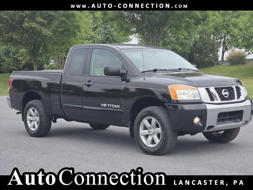 Galaxy Black Metallic 2012 Nissan Titan SV