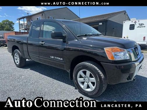 Galaxy Black Metallic 2012 Nissan Titan SV