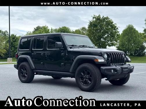 Black 2022 Jeep Wrangler Willys