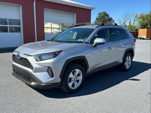 Silver Sky Metallic 2020 Toyota RAV4 Hybrid LE
