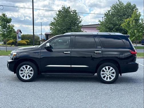 Midnight Black Metallic 2021 Toyota Sequoia Platinum