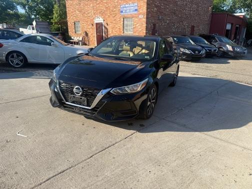 Black 2022 Nissan Sentra SV