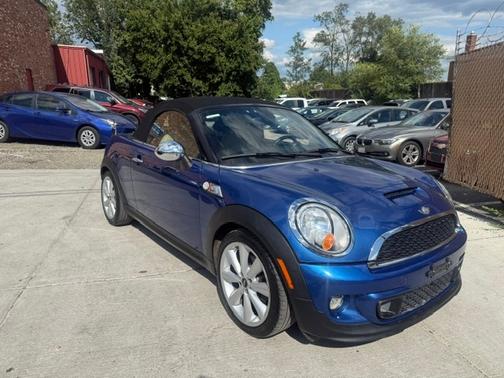Blue 2013 MINI Roadster Cooper S