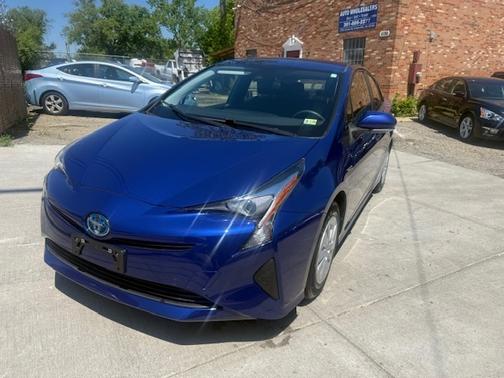 Blue 2018 Toyota Prius One