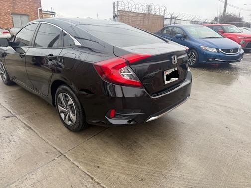 Black 2020 Honda Civic LX
