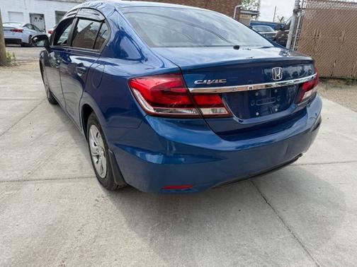 Blue 2015 Honda Civic LX