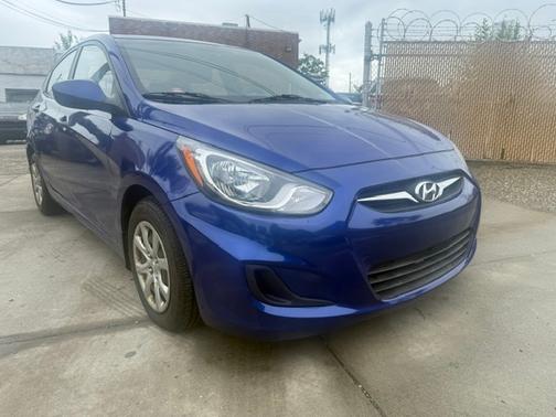 Blue 2012 Hyundai Accent GLS