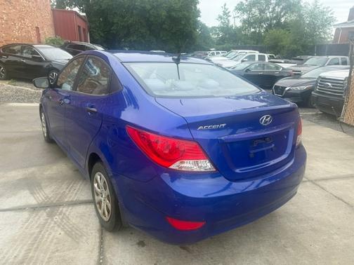 Blue 2012 Hyundai Accent GLS
