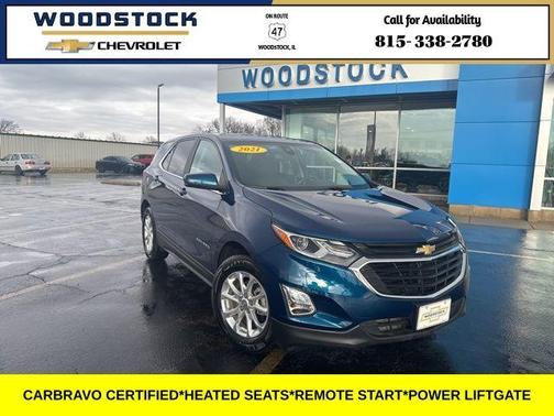Pacific Blue Metallic 2021 Chevrolet Equinox 1LT