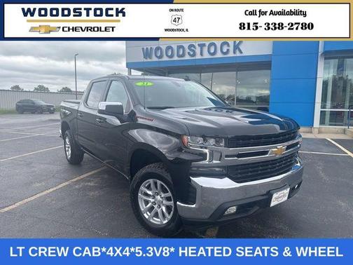 Black 2021 Chevrolet Silverado 1500 LT