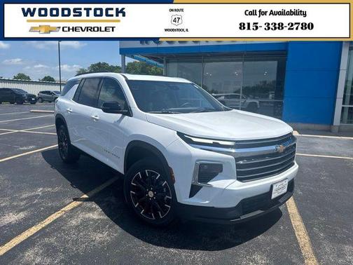 Summit White 2026 Chevrolet Traverse LT